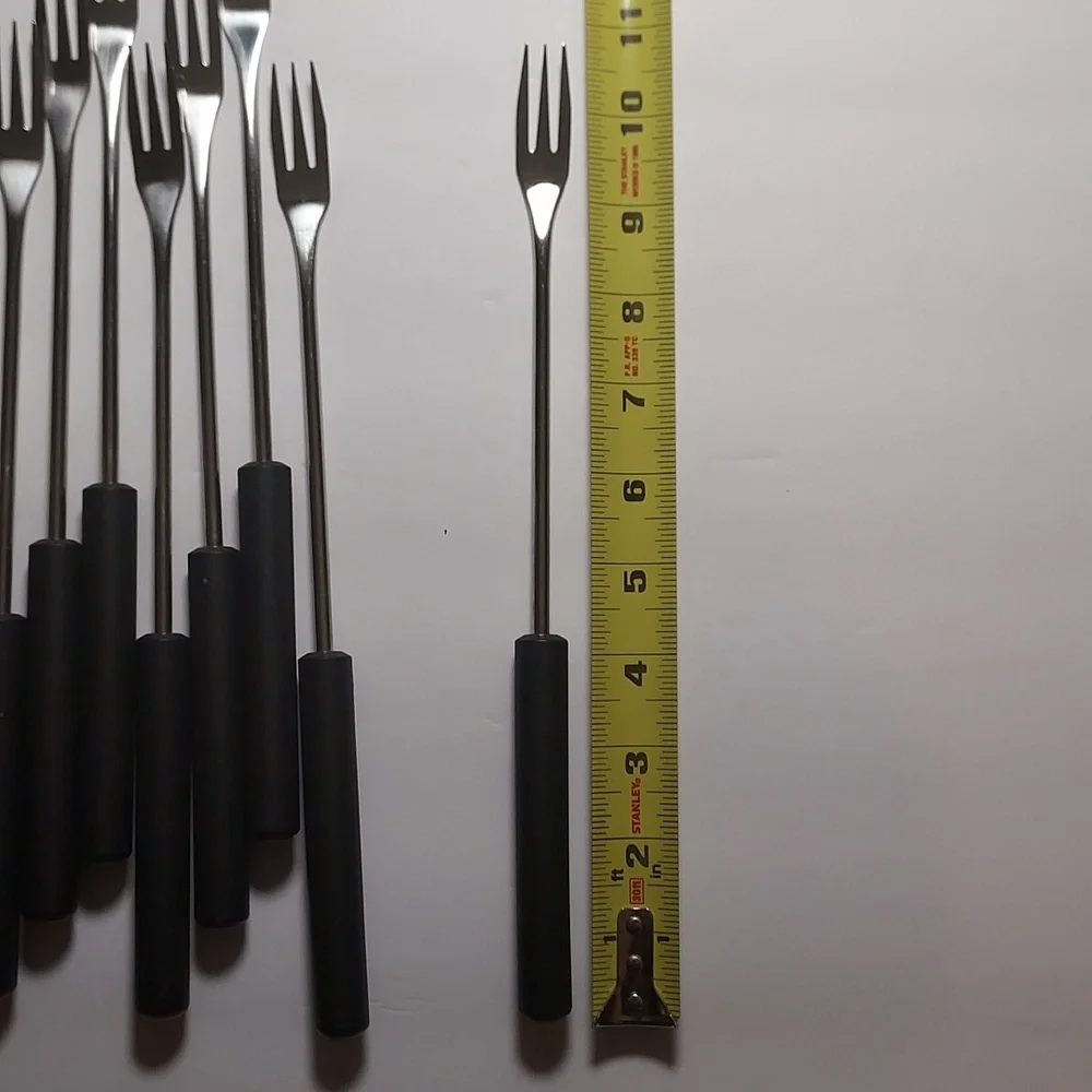 Vintage Fondue Forks Set Of 12 Mid Century Modern